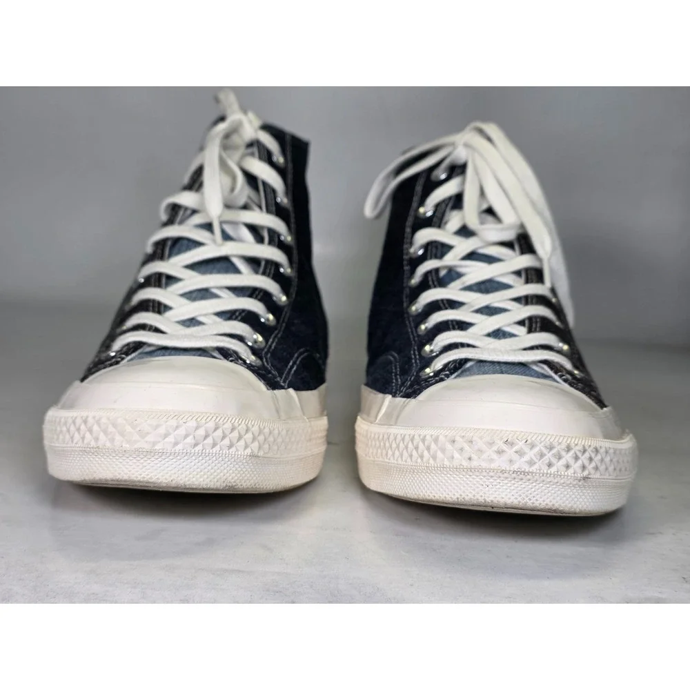 Converse Chuck Taylor All Star 70 Mens Size 11.5 Womens 13.5 Blue Black Sneakers - Picture 8 of 16